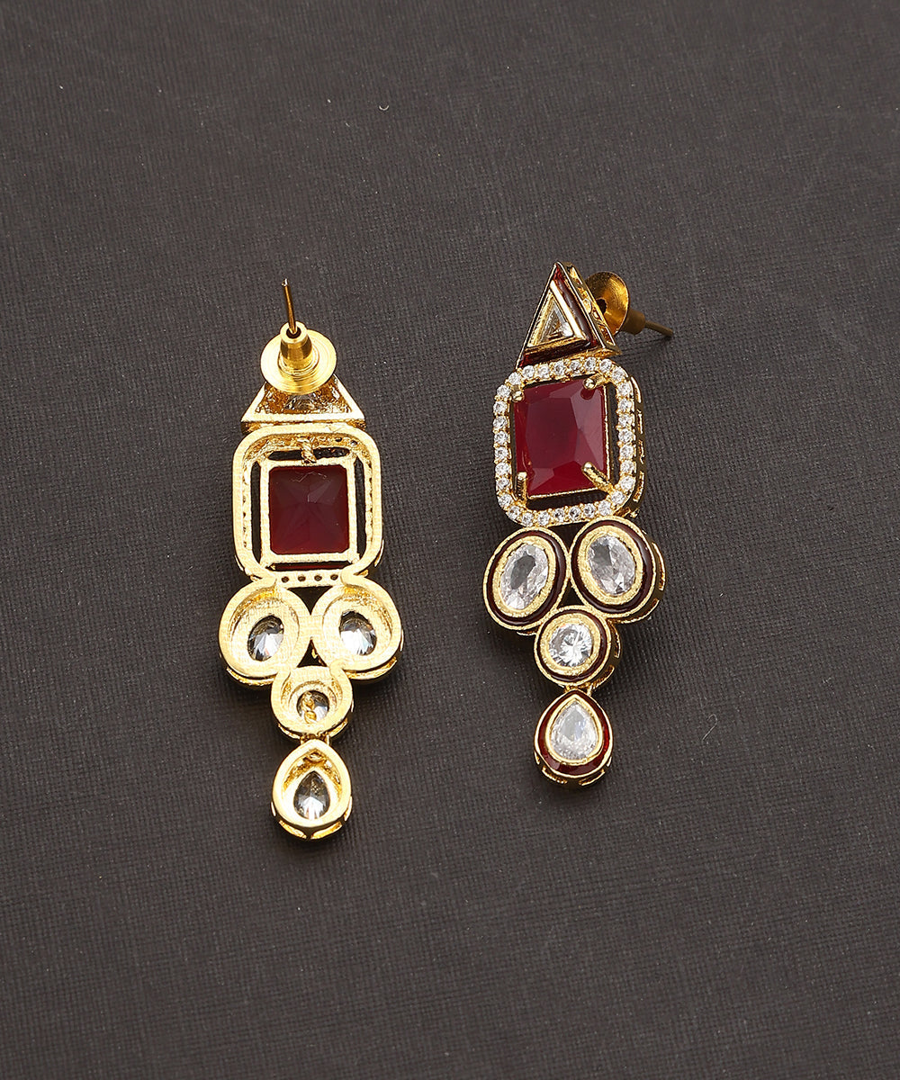 Shanay_Handcrafted_Necklace_Set_With_Ruby_WeaverStory_03