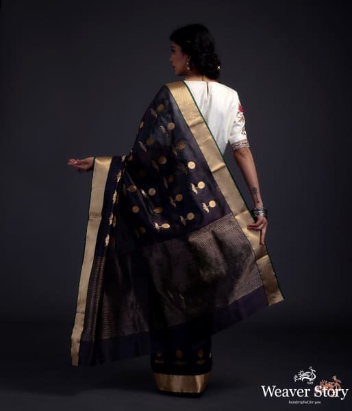 Purple_and_green_dual_tone_chanderi_silk_saree_with_gold_and_silver_zari_floral_motifs_WeaverStory_04