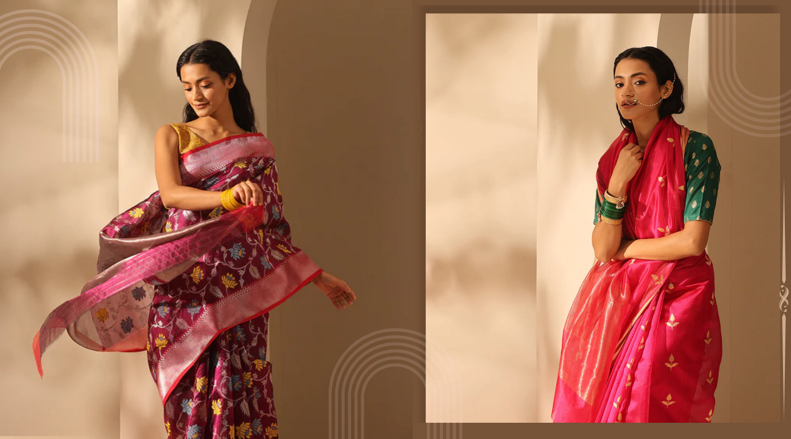 Five Lightweight Sarees You Need to Steal The Show At The Next Summer Wedding.