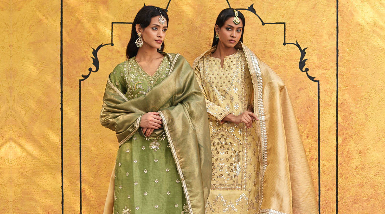 A foolproof guide to styling luxe kurta sets this Lohri