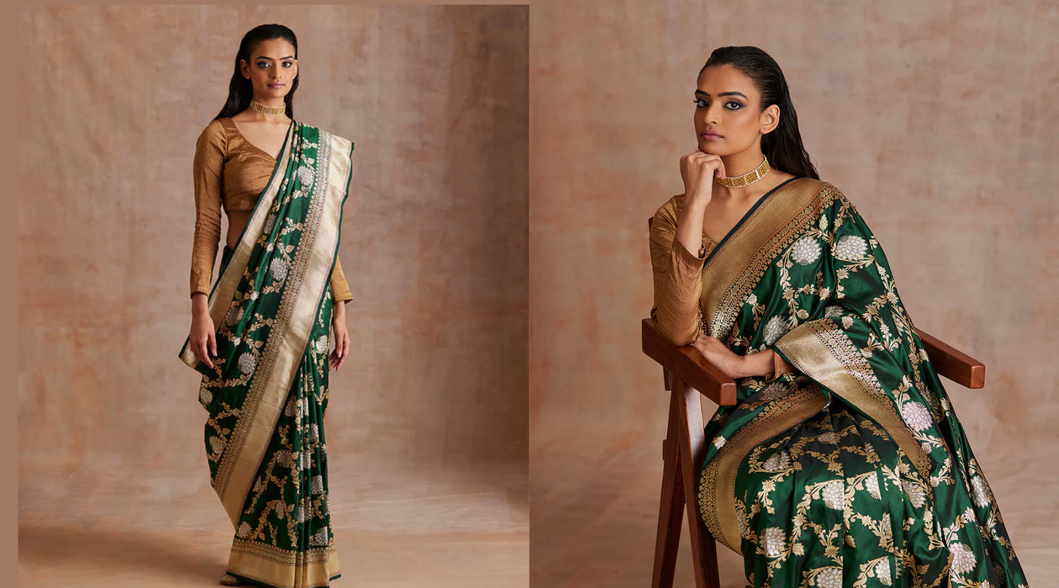 Guide_to_Wearing_Banarasi_Silk_Sarees_as_a_Modern_Woman_WeaverStory