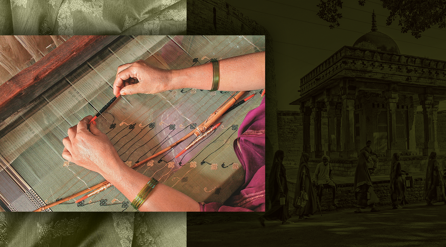 The_History_of_Chanderi_Sarees_WeaverStory