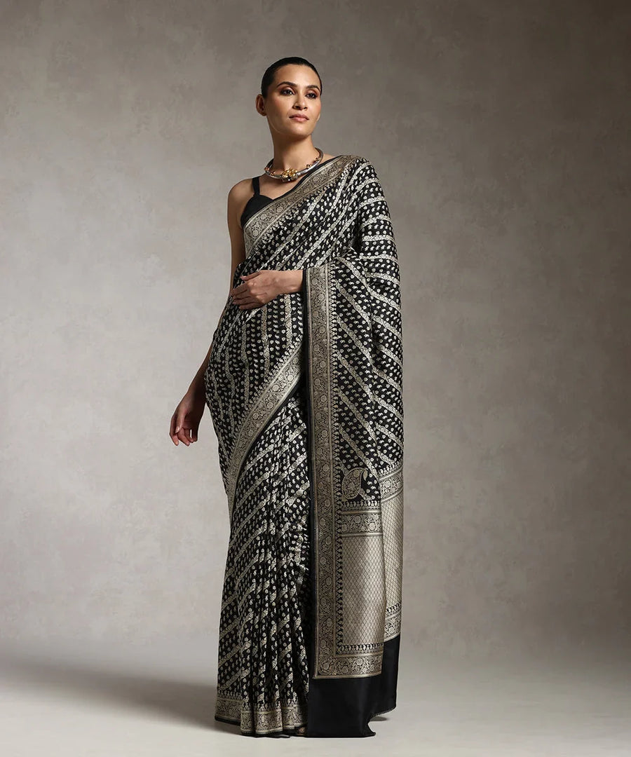 One of the Finest Banarasi Silks We Have Ever Woven