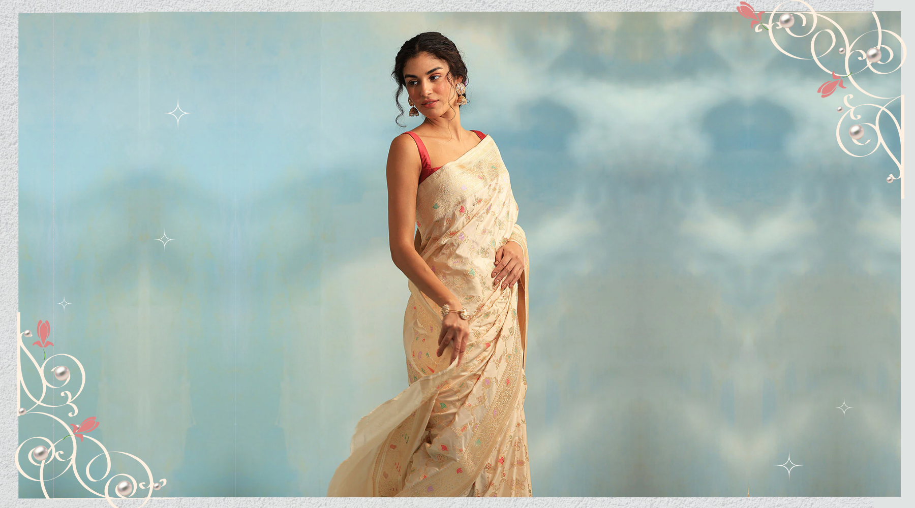 " Embrace_The_Elegance_of_Sarees_Beyond_Occasions_WeaverStory"