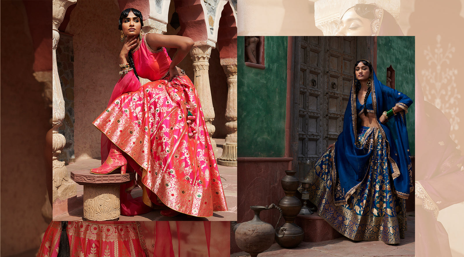 Classic Banarasi Brocade Lehengas: A Heritage of Looms
