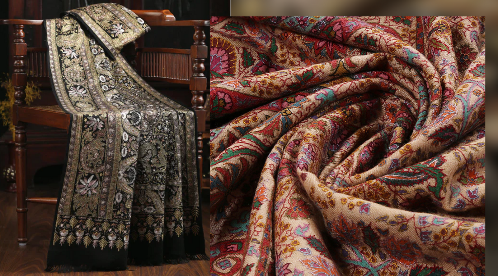 Contemporary Pashmina Shawls by WeaverStory