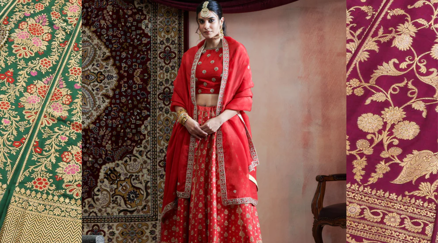 Exploring_Different_Colors_and_Patterns_of_Banarasi_Lehenga_WeaverStory