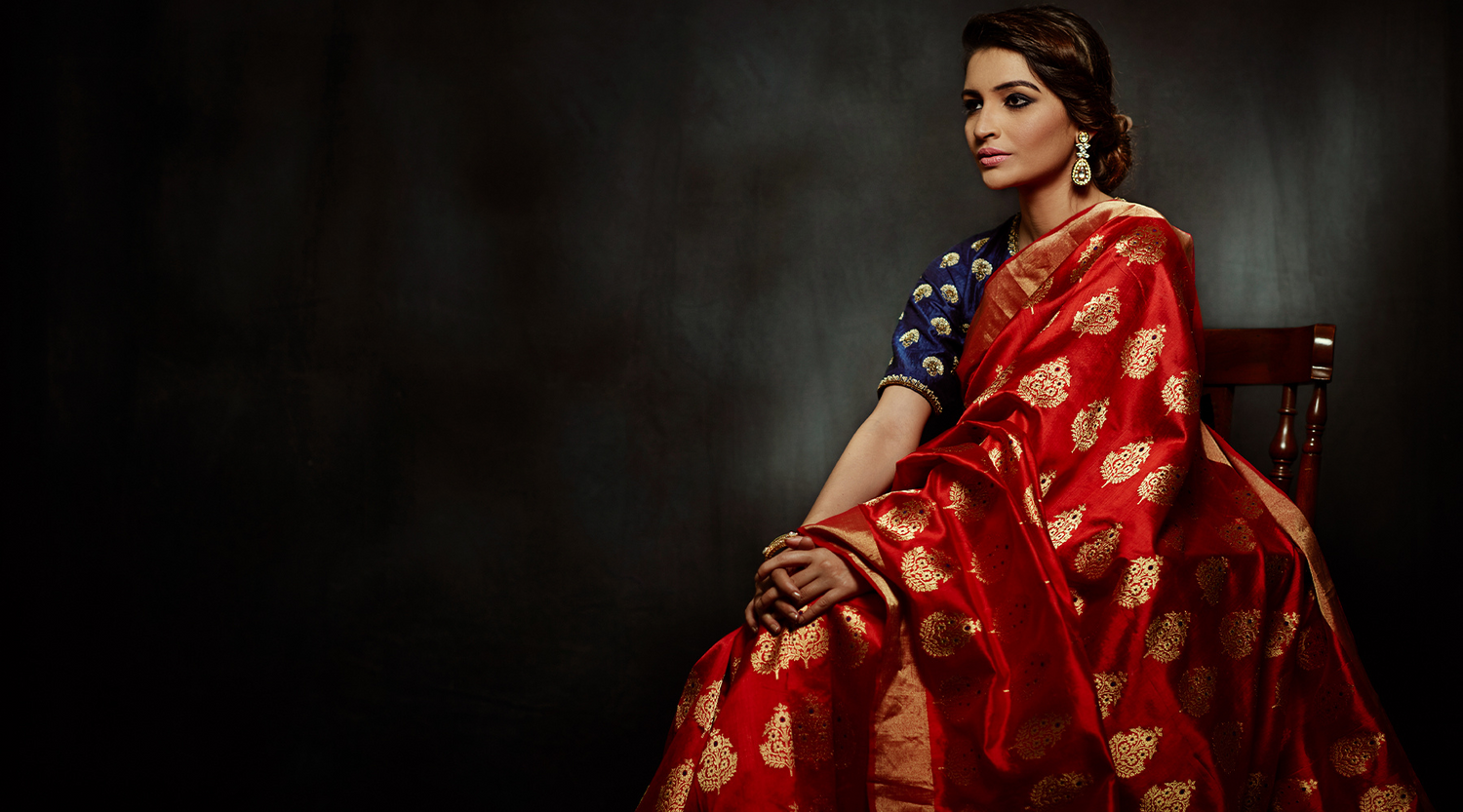 Heirloom_Worthy_Red_Chanderi_Sarees_For_Brides_WeaverStory