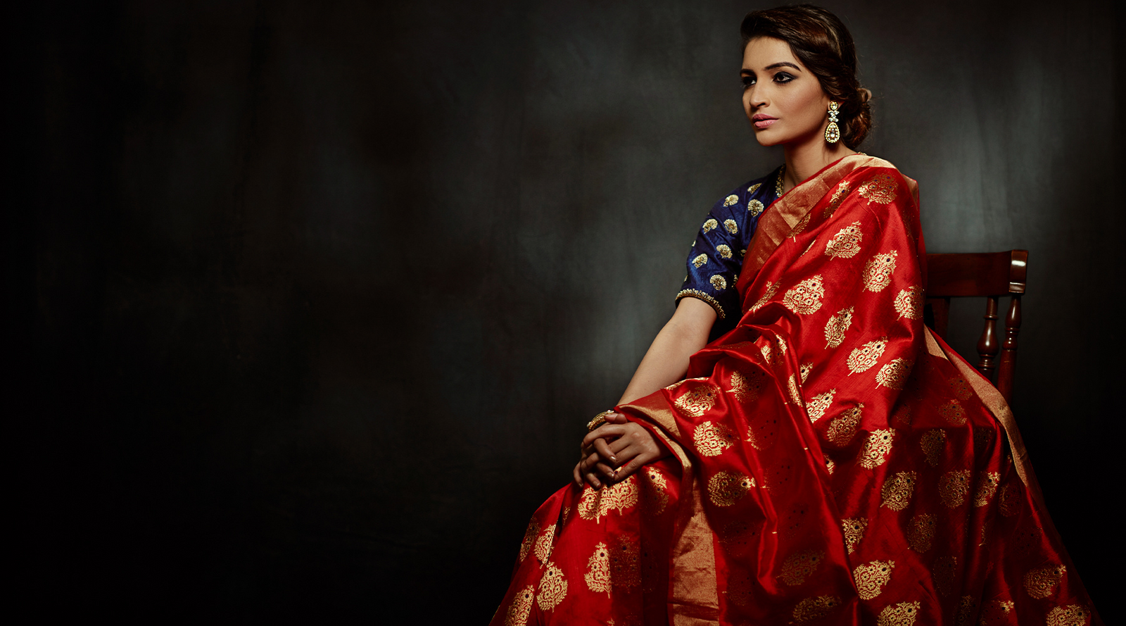 Heirloom Worthy Red Chanderi Sarees For Brides