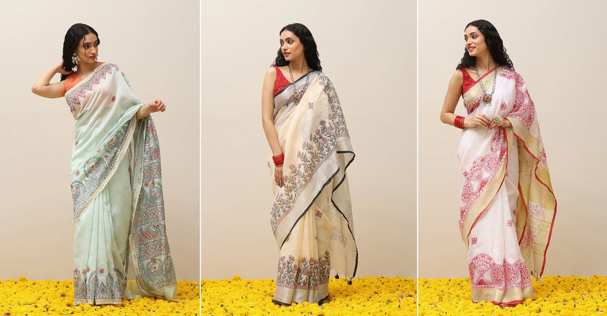 How to Buy an Authentic Handloom Madhubani Saree (Avoid Fakes)
