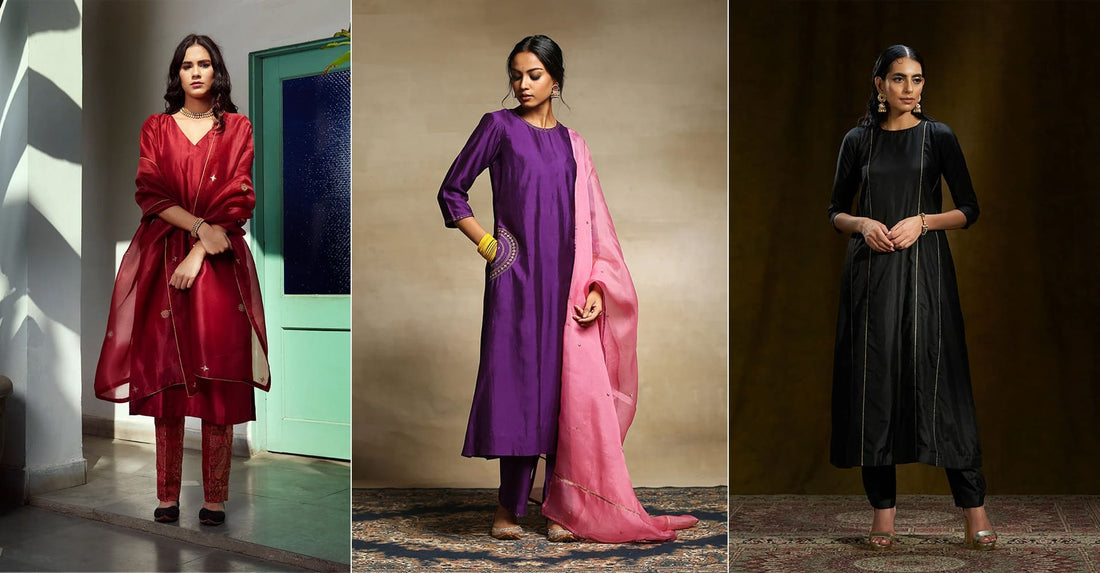 Silk Suit for Body Type