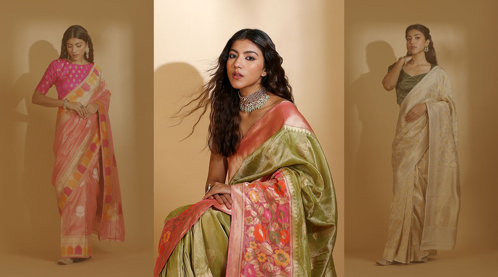 Kanak - The Unparalleled Charm of Tissue Silk Sarees