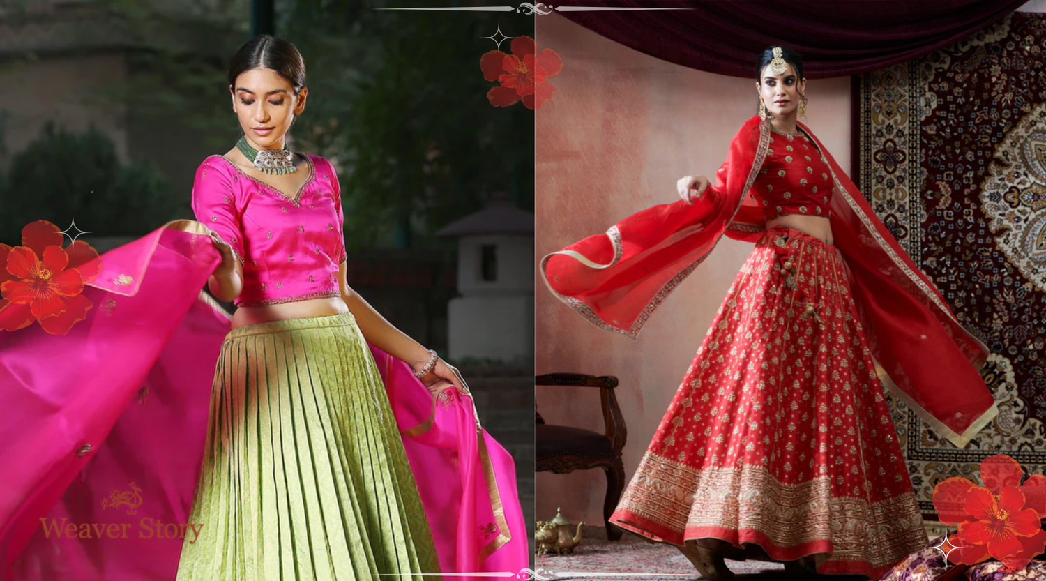 7_Shades_Of_The_Banarasi_Lehenga:_Bewitching,_Compelling_And_Exquisite_WeaverStory