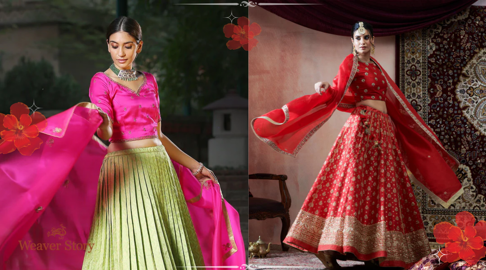 7 Shades Of The Banarasi Lehenga: Bewitching, Compelling And Exquisite