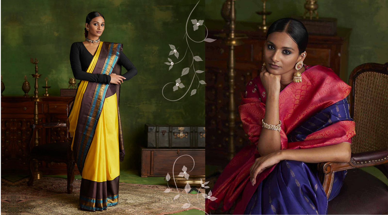 Fusion of Kanjivaram Sarees with Western Wear