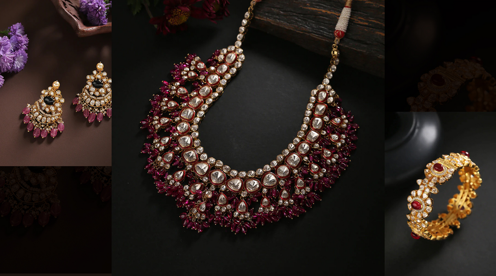 Moissanite Polki: Jewellery that Deserves a Spot in Your Wedding Jewellery Collection!