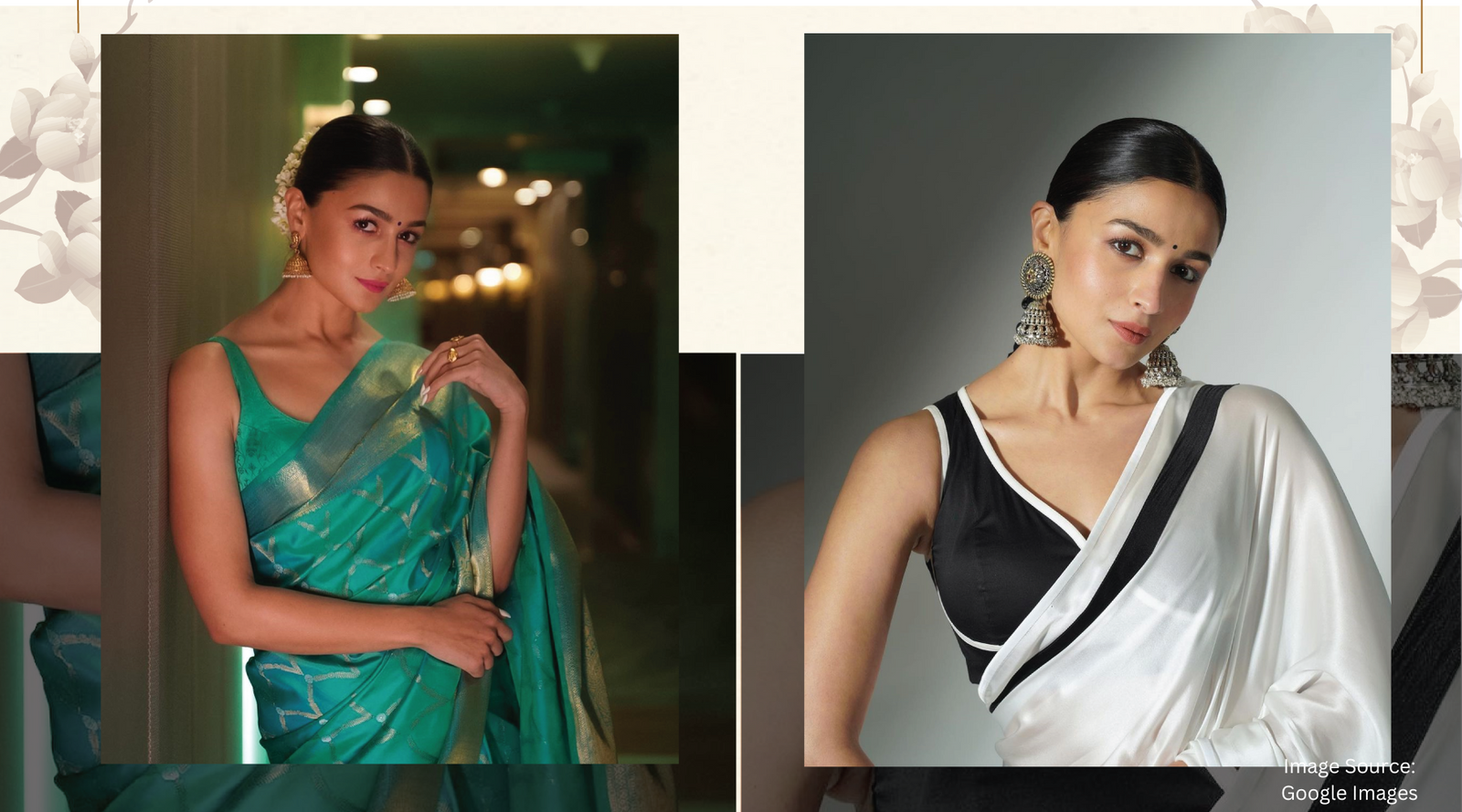 Slay like Alia Bhatt in a Saree - Get the look by WeaverStory