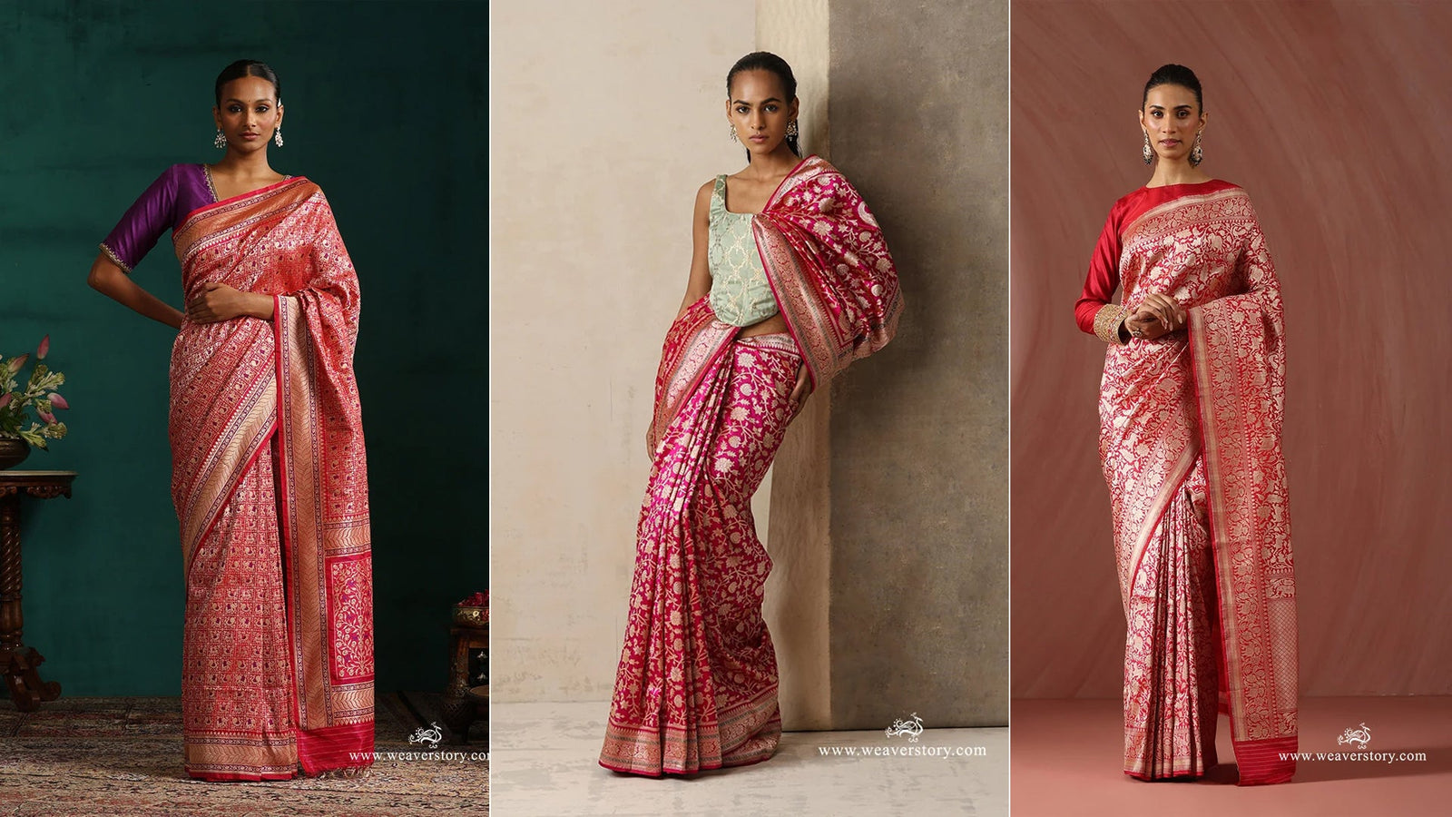Red Banarasi Sarees: Why It's the Go-To Choice for Weddings & Festivals
