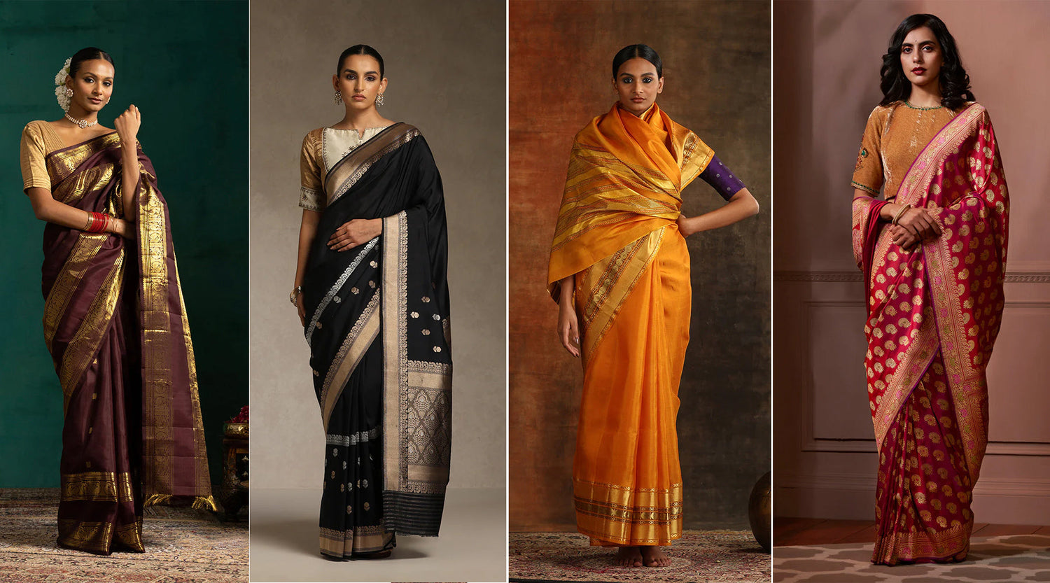 Types of Silk Sarees in India