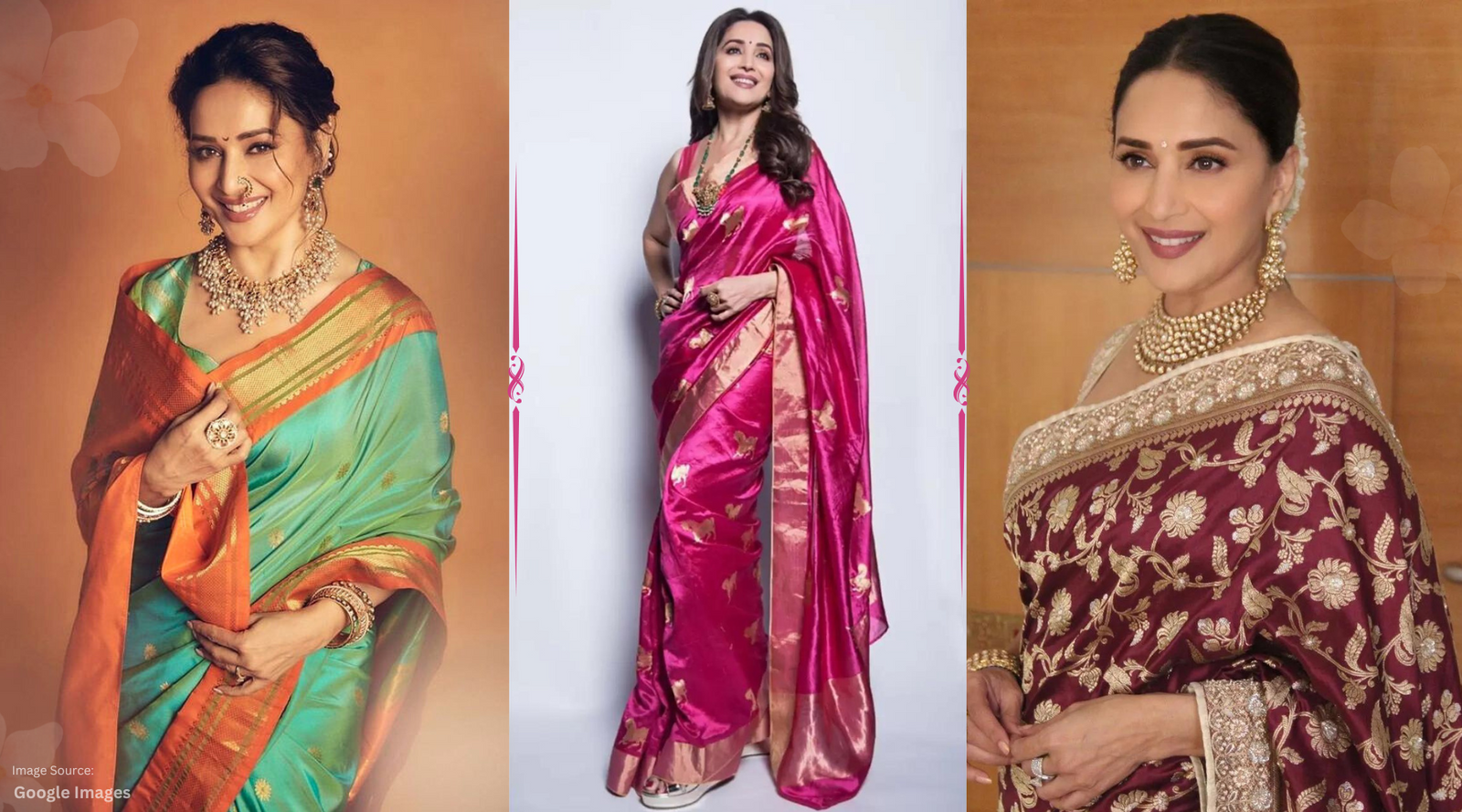 Recreate These Madhuri Dixit In Saree Looks With WeaverStory’s Ethnic Collection 