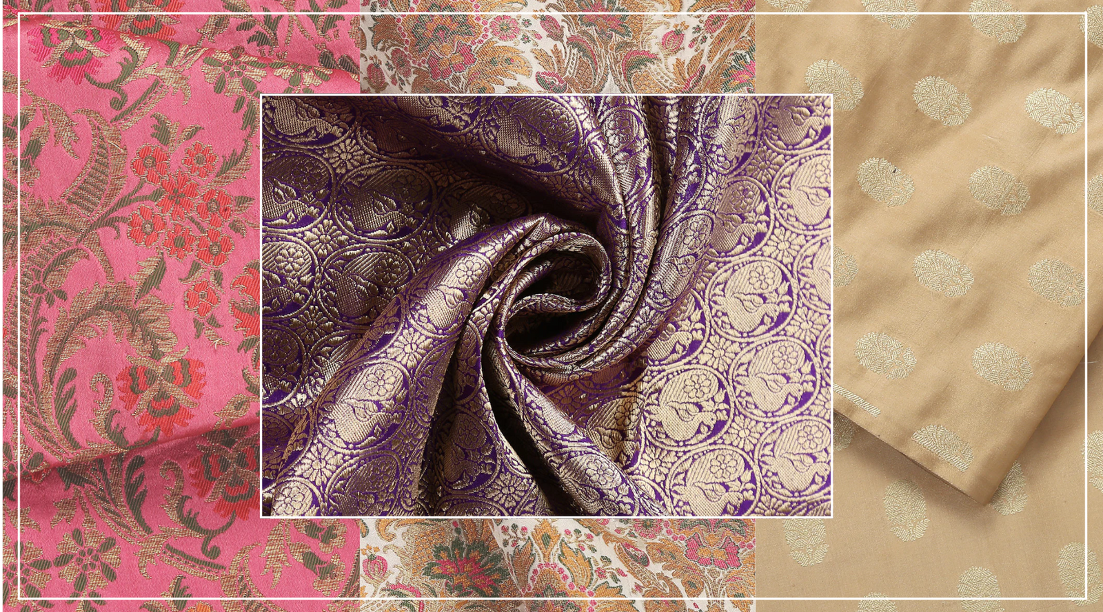 Dreamy outfits with luxurious handcrafted banarasi silk fabrics