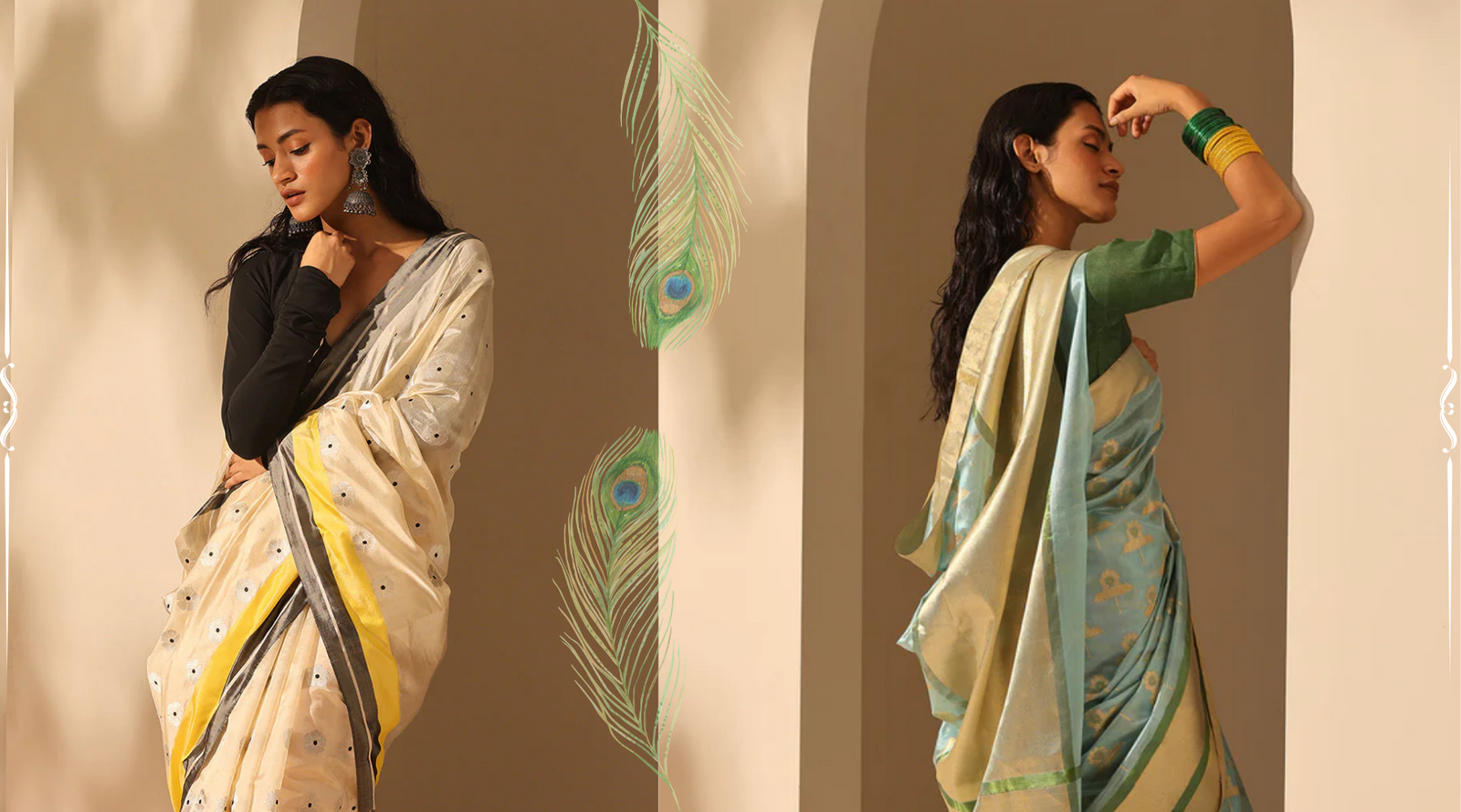 7 Accessories to Enhance Your Chanderi Saree Outfit