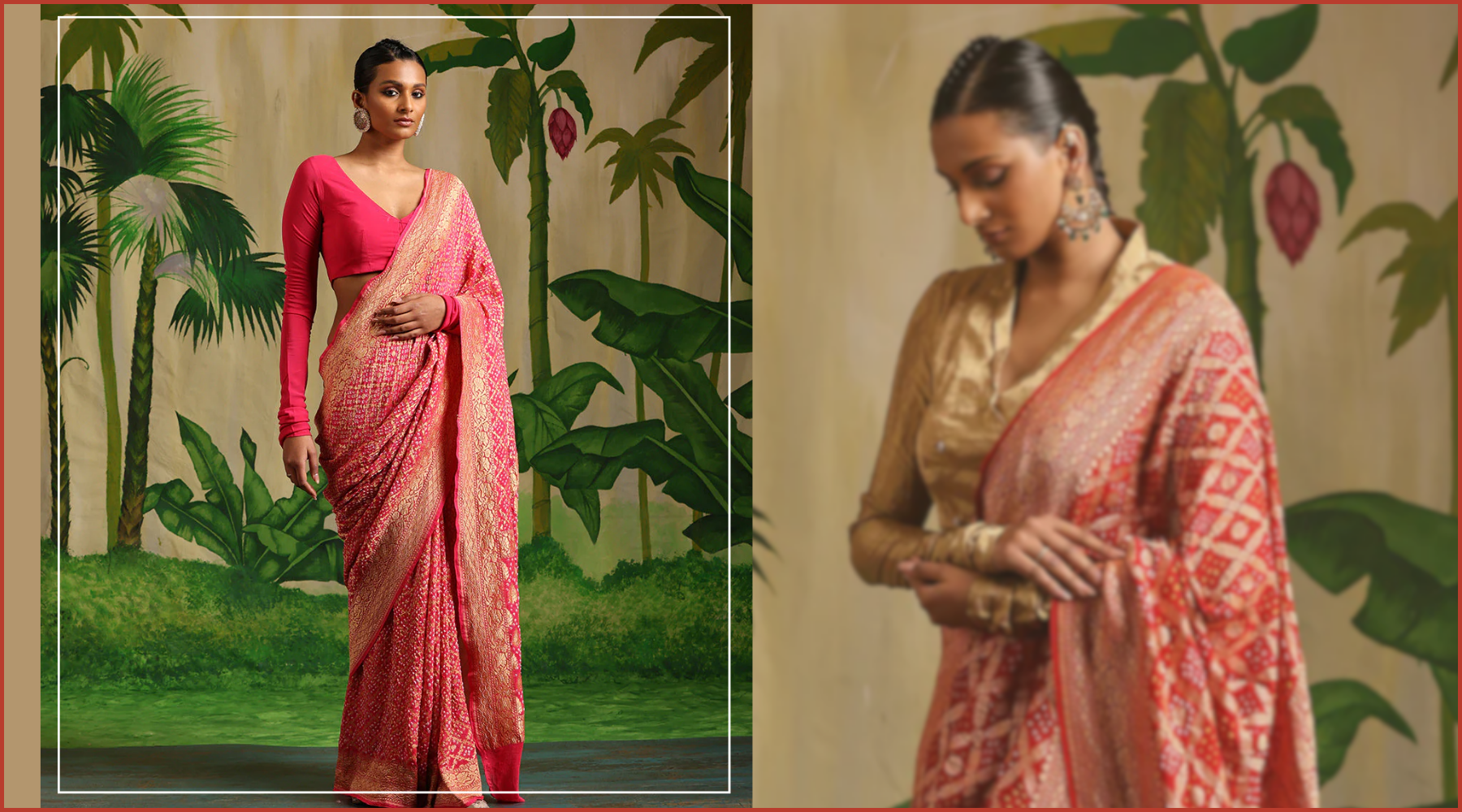 Vintage_Meets_Modern:_Checkout_these_Fusion_Banarasi_Silk_Sarees_from_WeaverStory _WeaverStory