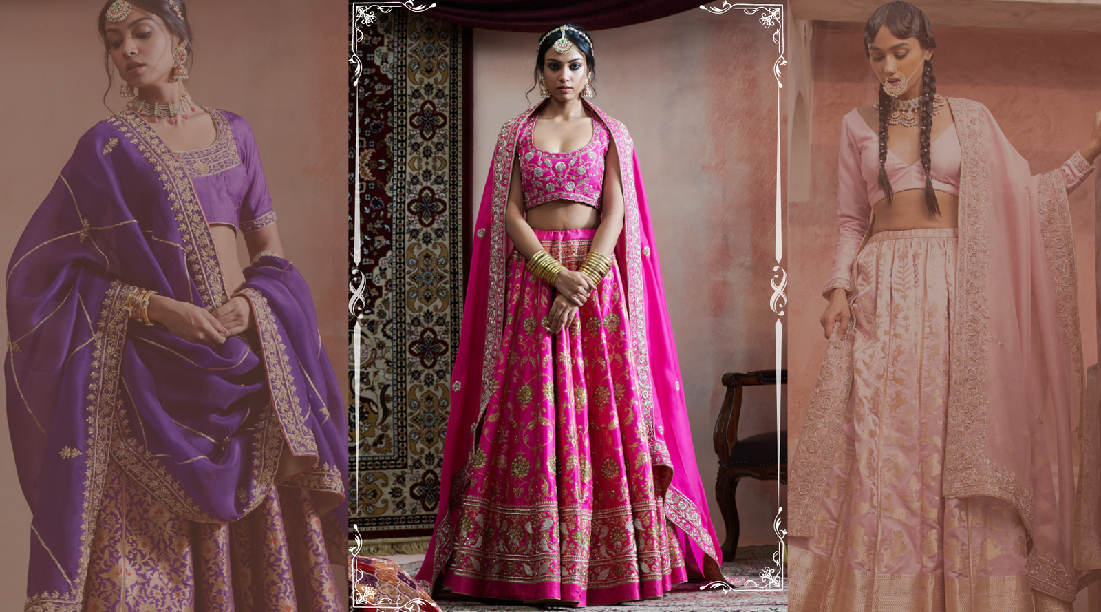 Trending Lehenga Color Schemes For This Year By WeaverStory