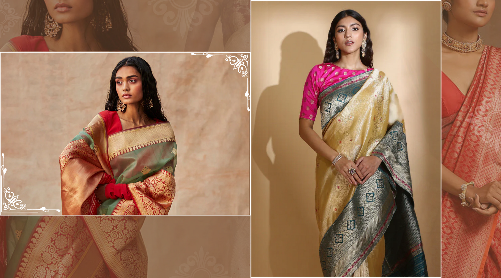 The Art of Weaving Tissue Silk Sarees: A Look Behind the Scenes