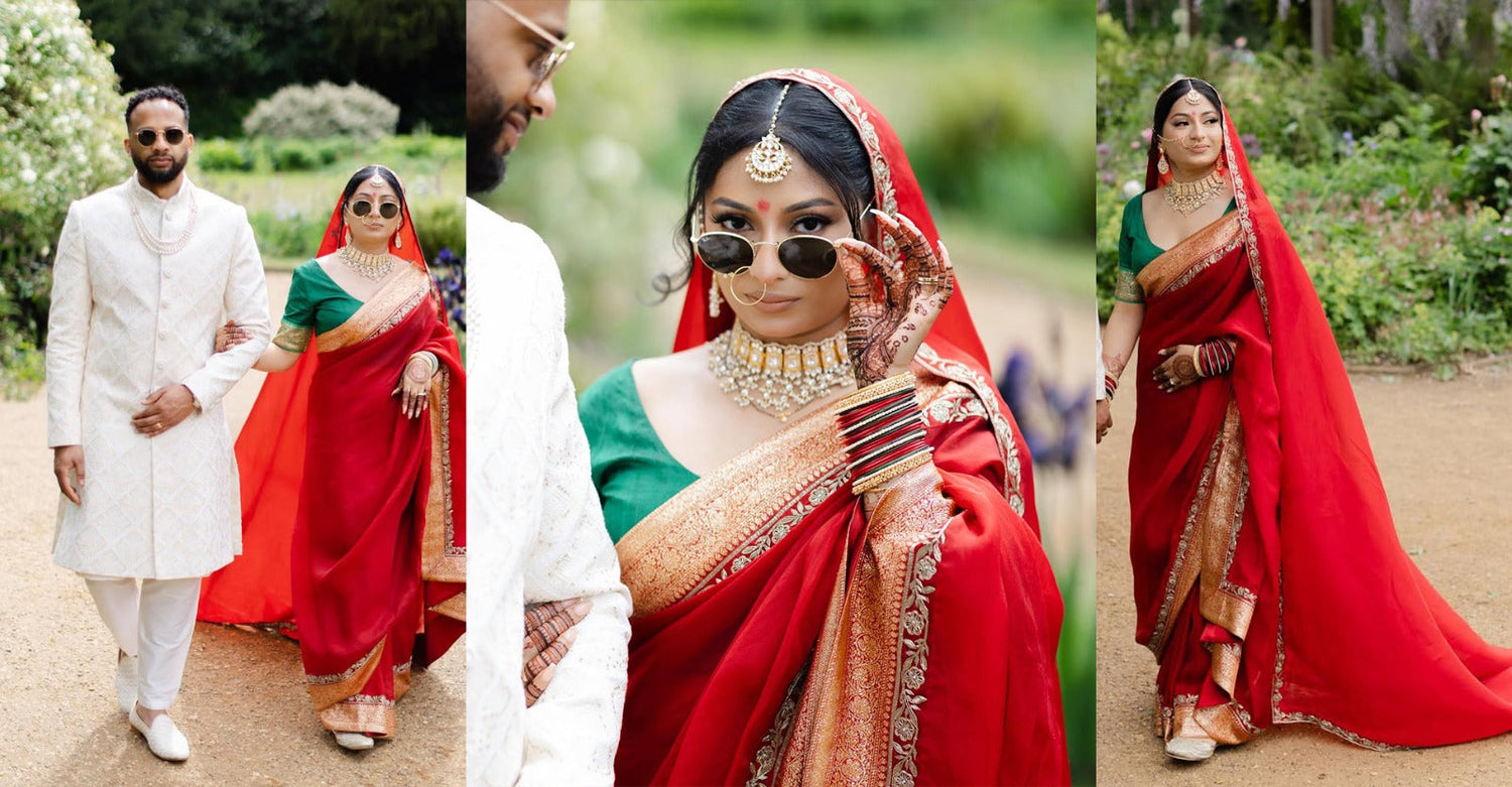 Bride of WeaverStory: Khiran’s Regal Red Romance at Hylands Estate