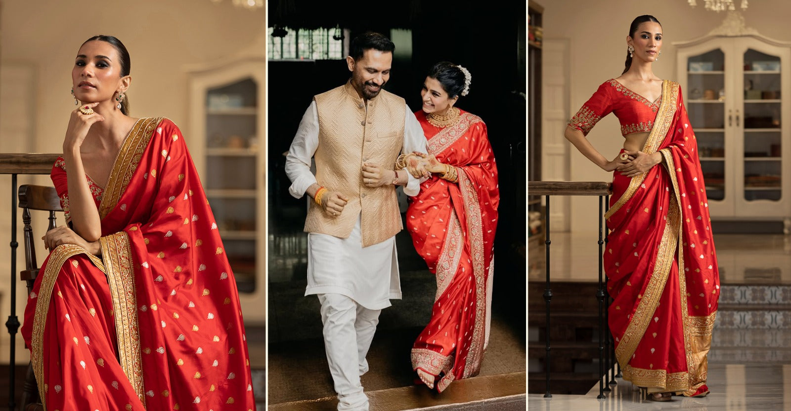 Samantha Ruth Prabhu’s Red Banarasi Bridal Look Is Winning Hearts. Here' s How You Can Recreate It With WeaverStory
