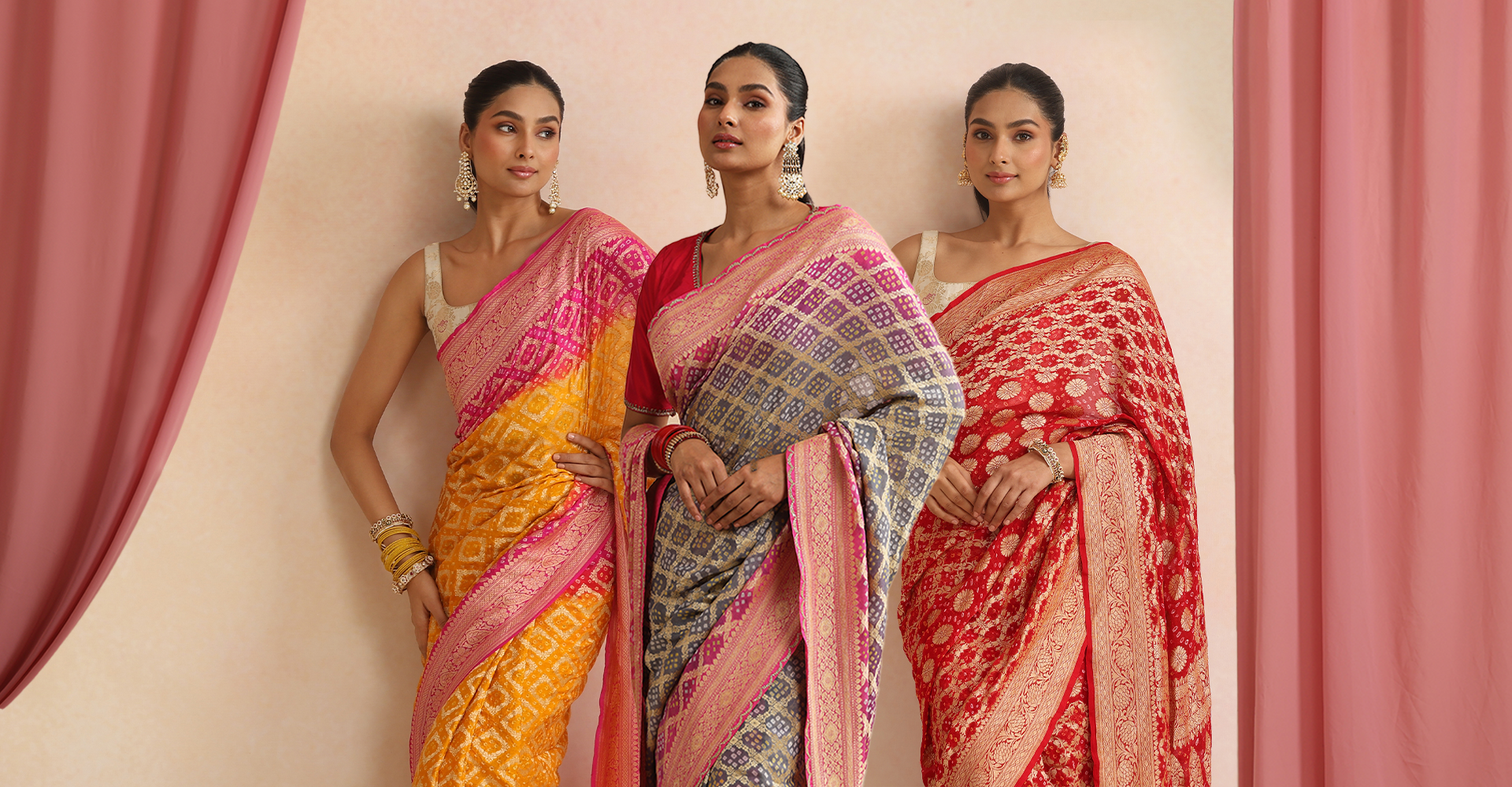 Bandhej Sarees: The Craft That Ties Tradition, Colour, and Craftsmanship Together