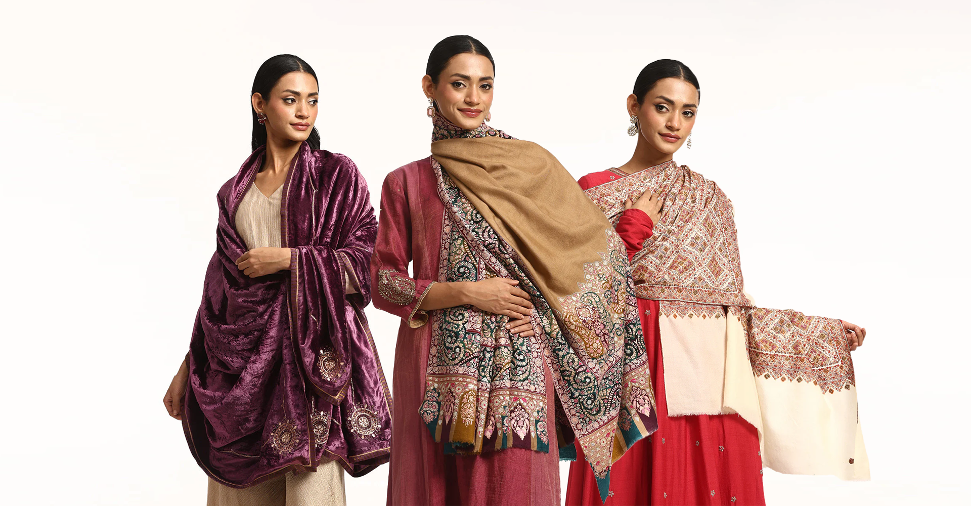 Doshala, Shawls & Stoles: Winter Layering the Elegant Way