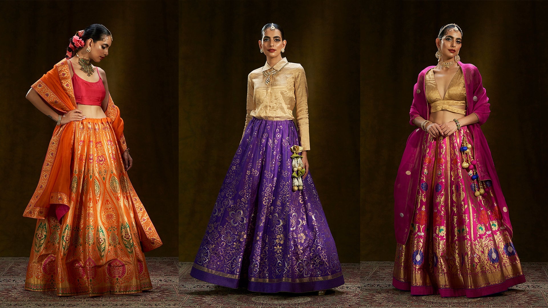 how to wear lehenga