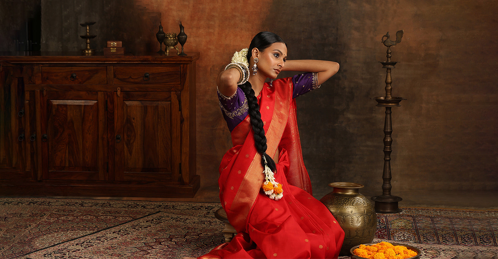 The Ultimate Guide to Timeless Kanjivaram Sarees : Queen of Silks