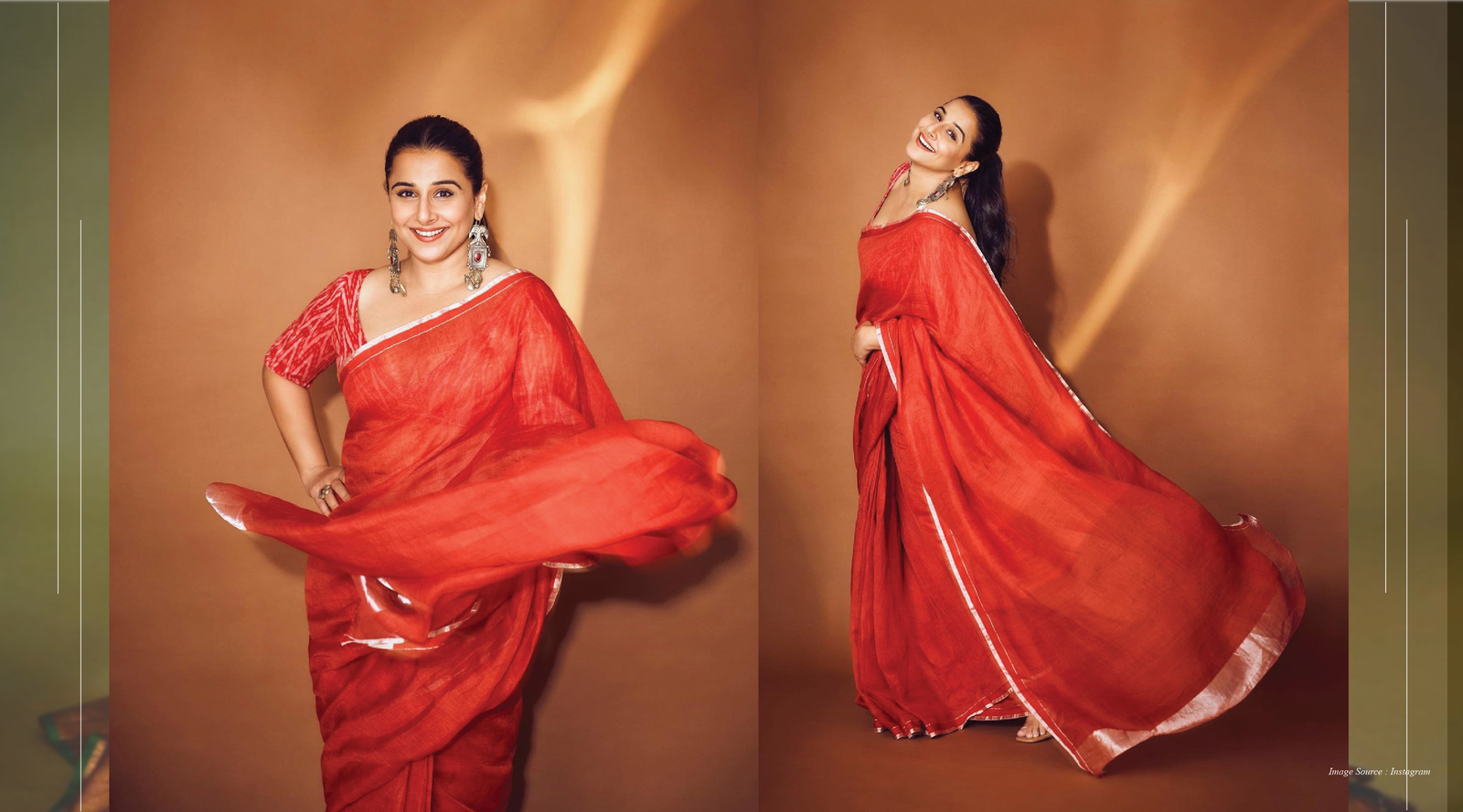 Vidya Balan and Silk Sarees - An Infinite Love Affair - Shop similar looks from the WeaverStory