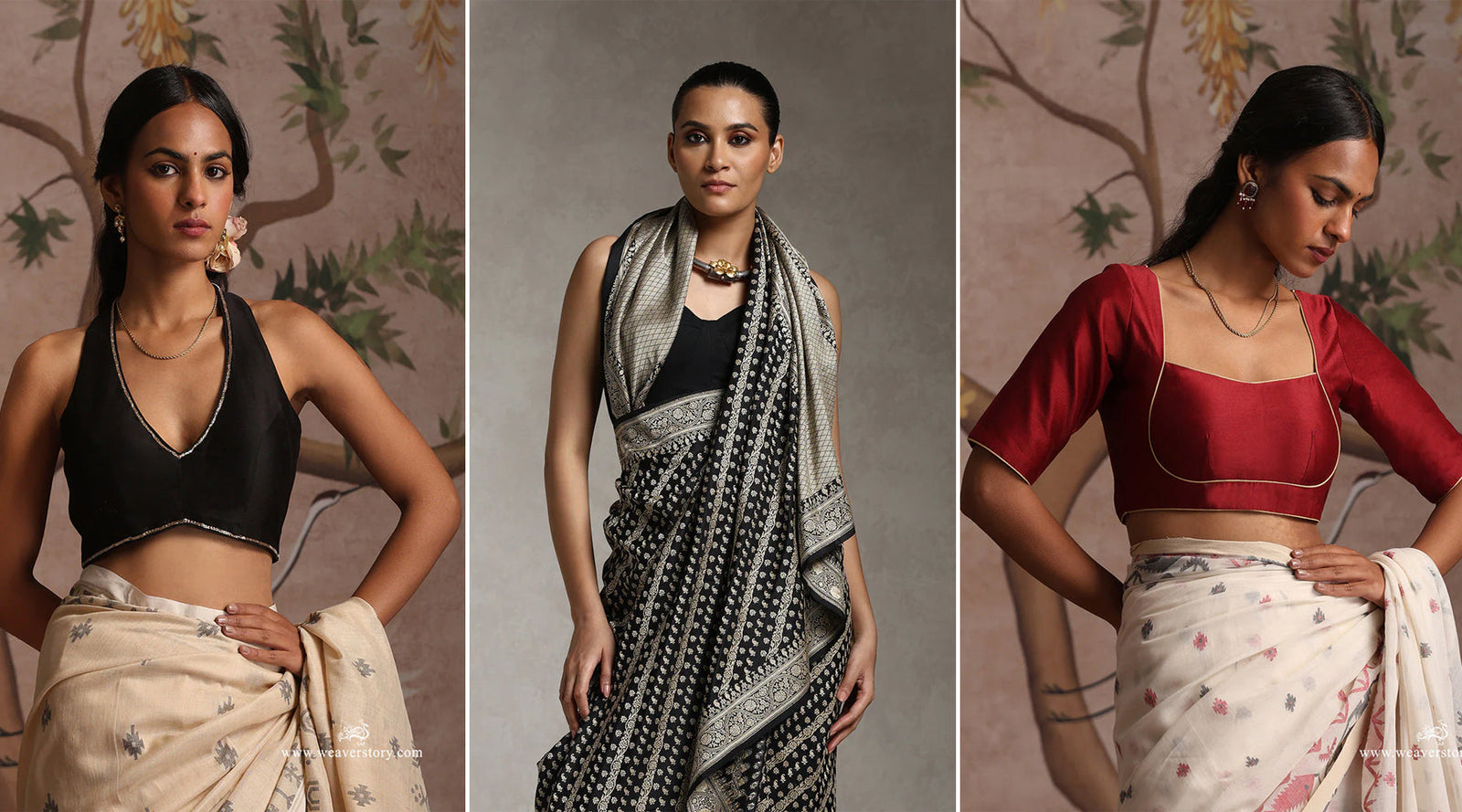 Which Colour Blouse to Wear with Black Saree: A Handcrafted Style Guide for Timeless Elegance