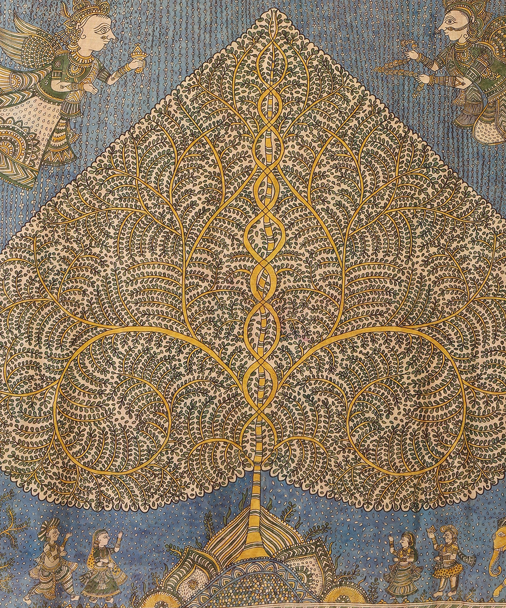 Mata ni Pachedi - fine handpainted sarees from the heartland of Gujarat