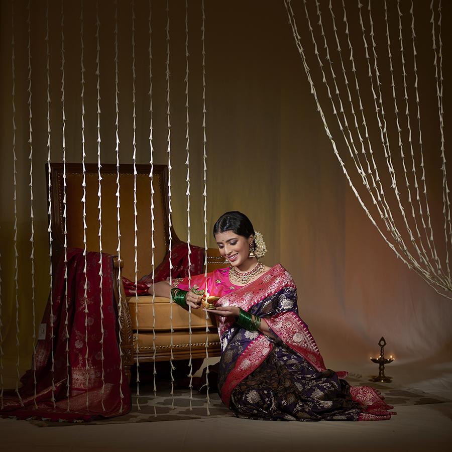 Handcrafted Sarees Celebrating Indian Heritage