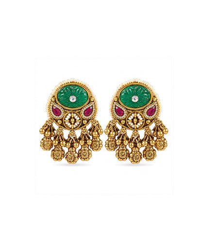 Panna Gul Temple Studs