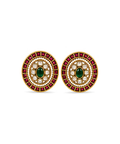 Panna Noor Temple Studs