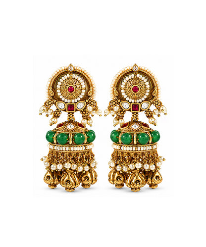 Panna Veda Temple Jhumkas