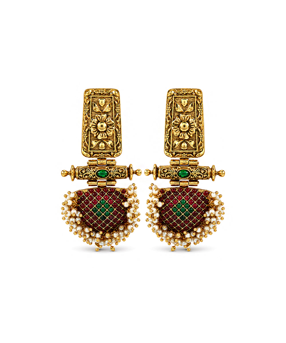 Rawa Jharokha Ethnic Earrings