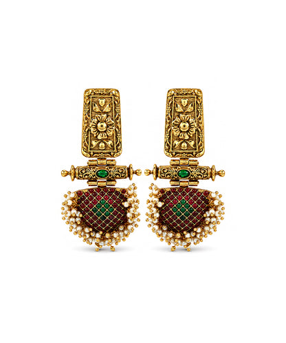 Rawa Jharokha Ethnic Earrings