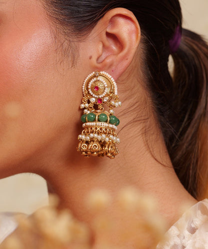 Panna Veda Temple Jhumkas