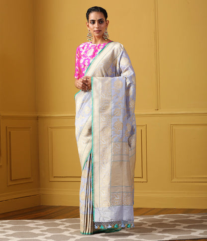 Handwoven_Sky_Blue_Kadhwa_Kora_Tissue_Jangla_Saree_WeaverStory_02