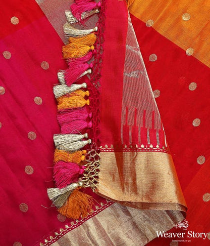 Red_and_Orange_Dual_Tone_Dupatta_in_Katan_Georgette_with_Asharfi_Boota_WeaverStory_05