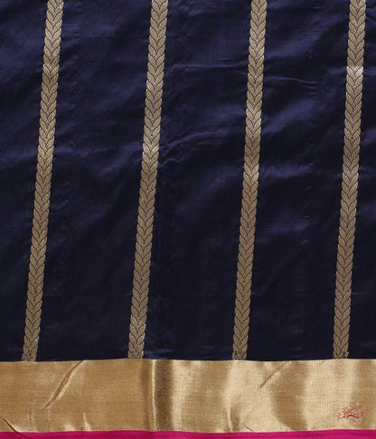 Navy_Blue_Handloom_Katan_Silk_Saree_with_Kadhwa_Motifs_WeaverStory_05