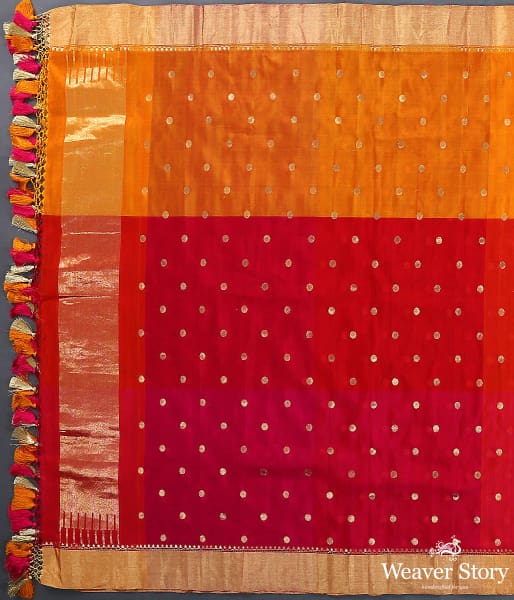 Red_and_Orange_Dual_Tone_Dupatta_in_Katan_Georgette_with_Asharfi_Boota_WeaverStory_02