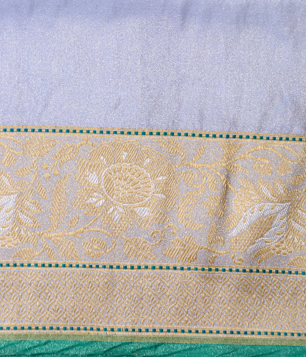 Handwoven_Sky_Blue_Kadhwa_Kora_Tissue_Jangla_Saree_WeaverStory_05